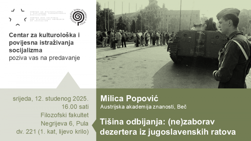 Predavanje – Milica Popović o...