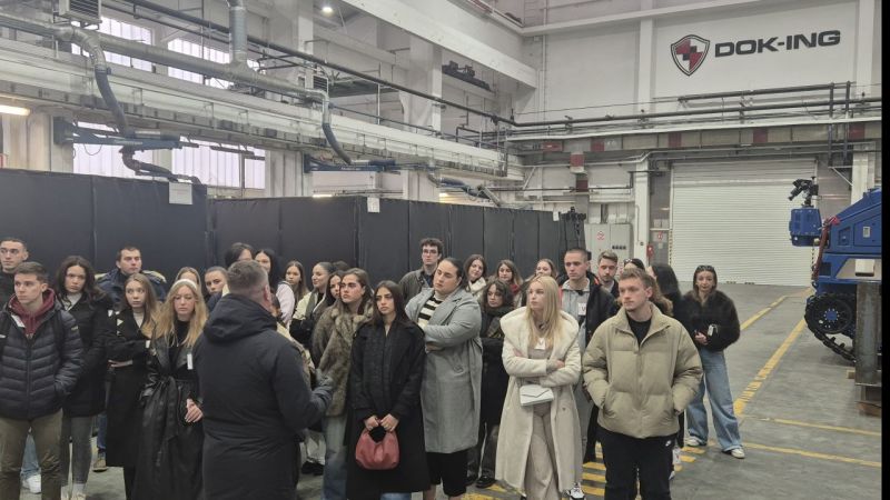 Studenti posjetili poduzeće DOK-ING i...